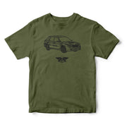 Jaxon Lee Illustration For A 2004 SAAB 9-2X Motorcar Fan T-shirt