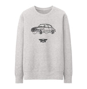 Jaxon Lee Illustration For A SAAB 96 Motorcar Fan Jumper