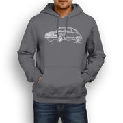 JL Illustration For A SAAB 96 Motorcar Fan Hoodie