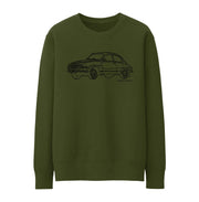 JL Illustration For A SAAB 96 Fan Jumper