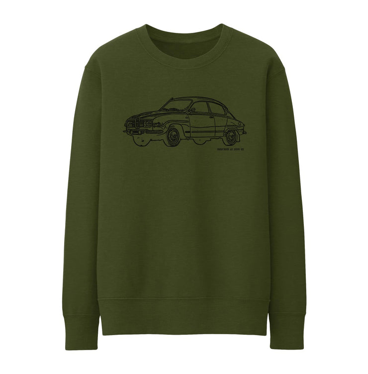 JL Illustration For A SAAB 96 Fan Jumper