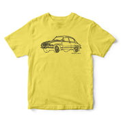 JL Illustration For A SAAB 96 Motorcar Fan T-shirt