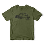 JL Illustration For A SAAB 96 Motorcar Fan T-shirt