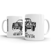 JL Illustration For A Ford F-150 Motorcar Fan – Gift Mug