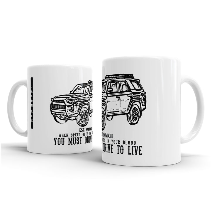 JL Illustration For A Toyota 4Runner Motorcar Fan – Gift Mug
