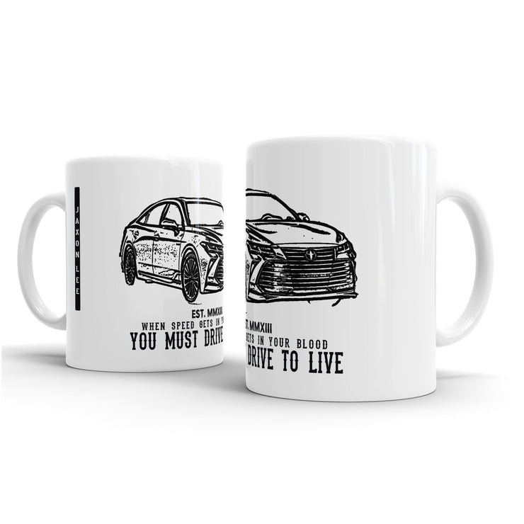 JL Illustration For A Toyota Avalon Motorcar Fan – Gift Mug