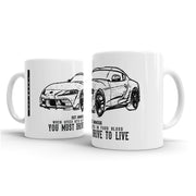 JL Illustration For A Toyota Supra Motorcar Fan – Gift Mug