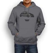 Jaxon Lee Illustration For A Abarth 595 Turismo Motorcar Fan Hoodie