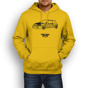 Jaxon Lee Illustration For A Renault Megane R26.R Motorcar Fan Hoodie