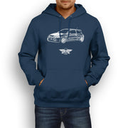 Jaxon Lee Illustration For A Renault Megane R26.R Motorcar Fan Hoodie
