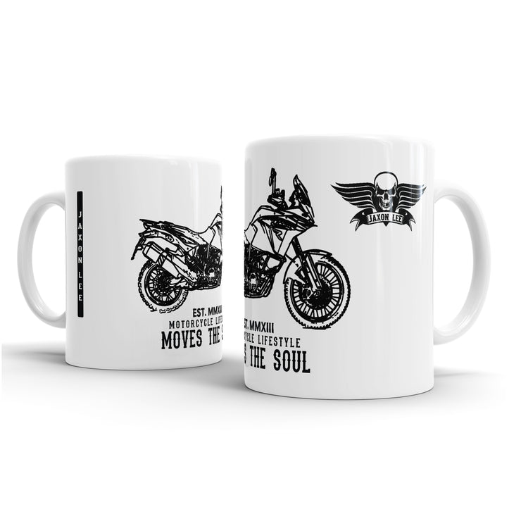 JL illustration for a KTM 1190 Adventure R Motorbike fan  – Gift Mug