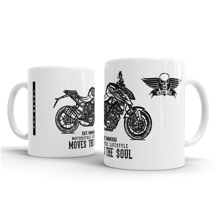 JL illustration for a KTM 1290 Super Duke R Motorbike fan – Gift Mug