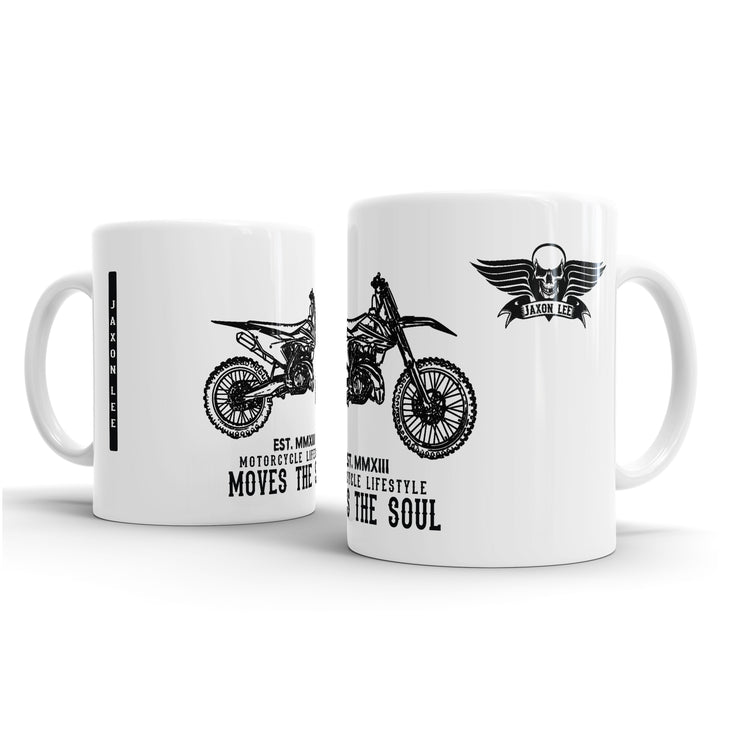 JL illustration for a KTM 250 SX Motorbike fan – Gift Mug