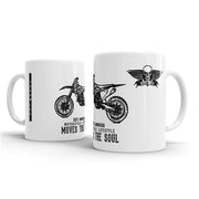 JL illustration for a KTM 350 SX F Motorbike fan – Gift Mug