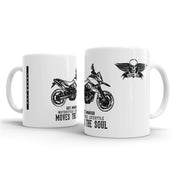 JL illustration for a KTM 990 Supermoto Motorbike fan – Gift Mug