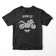 JL Basic Illustration for a KTM 1290 Super Duke GT Motorbike fan T-shirt