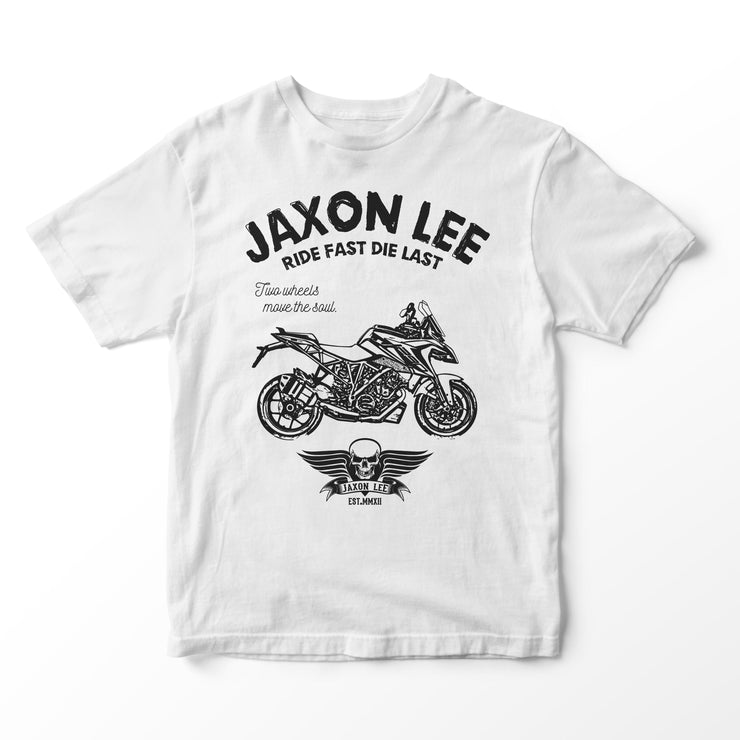 JL Ride Illustration for a KTM 1290 Super Duke GT Motorbike fan T-shirt