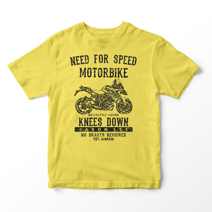 JL Speed Illustration for a KTM 1290 Super Duke GT Motorbike fan T-shirt