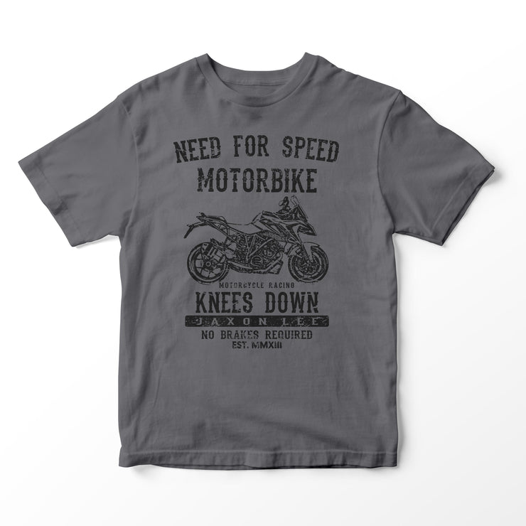 JL Speed Illustration for a KTM 1290 Super Duke GT Motorbike fan T-shirt