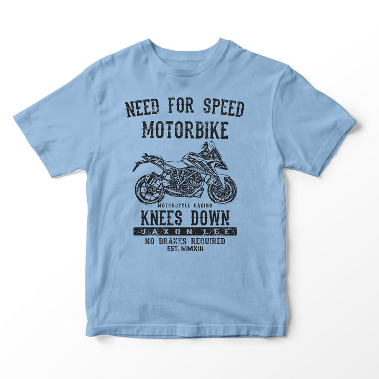 JL Speed Illustration for a KTM 1290 Super Duke GT Motorbike fan T-shirt