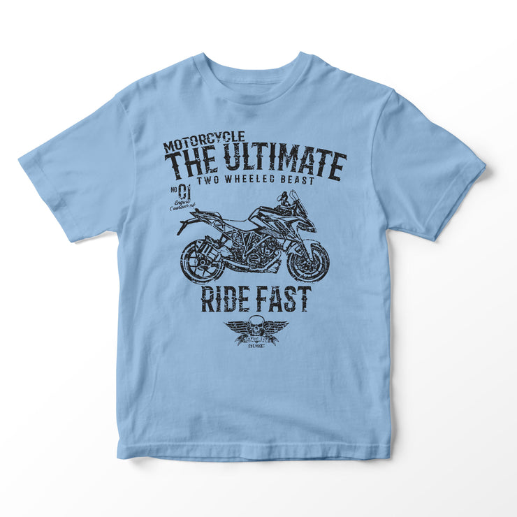 JL Ultimate Illustration for a KTM 1290 Super Duke GT Motorbike fan T-shirt