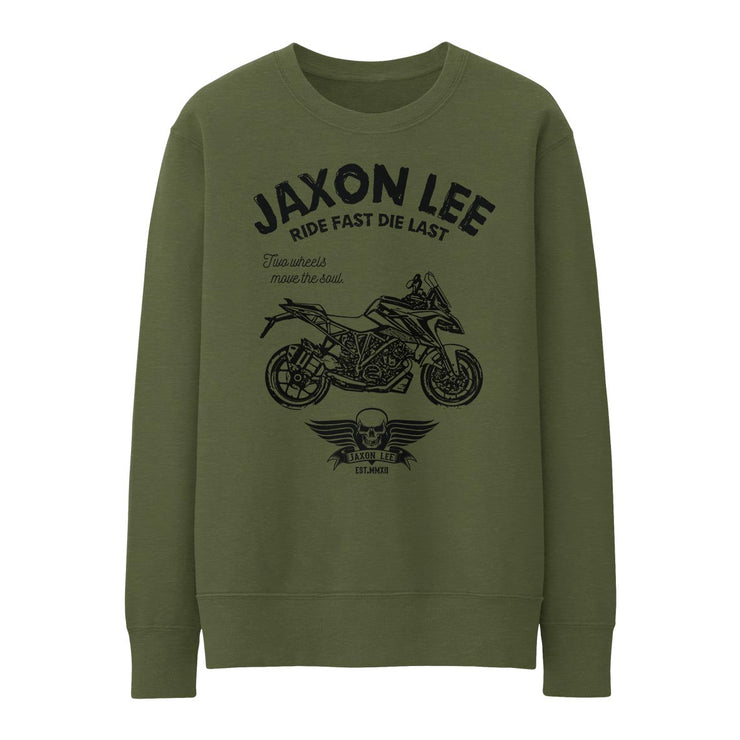 JL Ride Illustration for a KTM 1290 Super Duke GT Motorbike fan Jumper