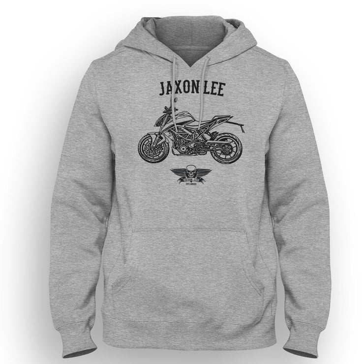 Jaxon Lee Art Hood aimed at fans of KTM 390 Duke Motorbike