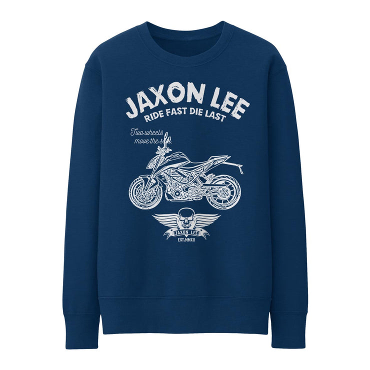 JL Ride Illustration for a KTM 390 Duke Motorbike fan Jumper