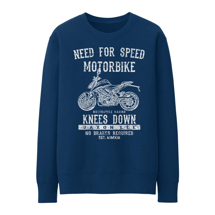 JL Speed Illustration for a KTM 390 Duke Motorbike fan Jumper