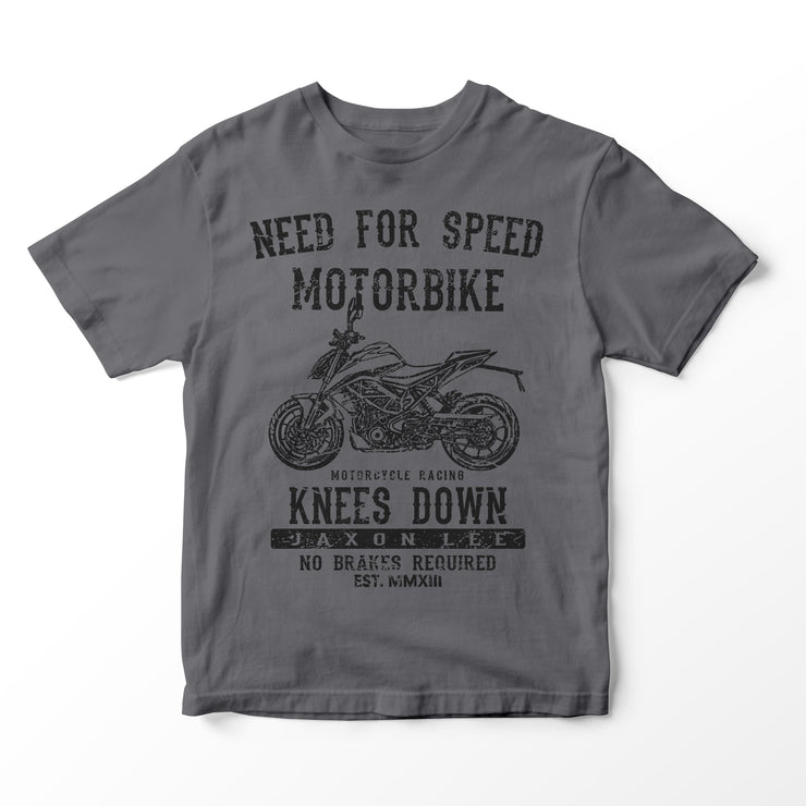 JL Speed Illustration for a KTM 390 Duke Motorbike fan T-shirt