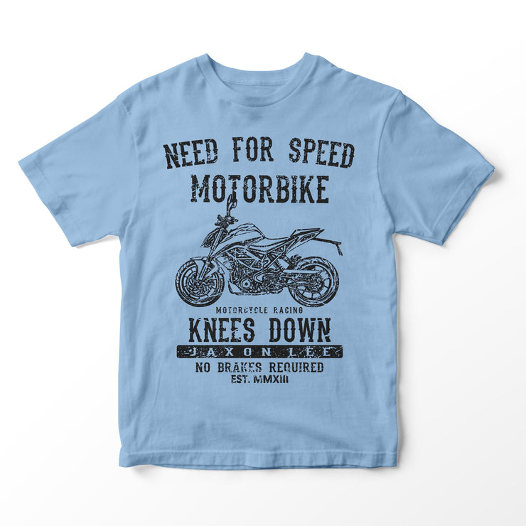 JL Speed Illustration for a KTM 390 Duke Motorbike fan T-shirt