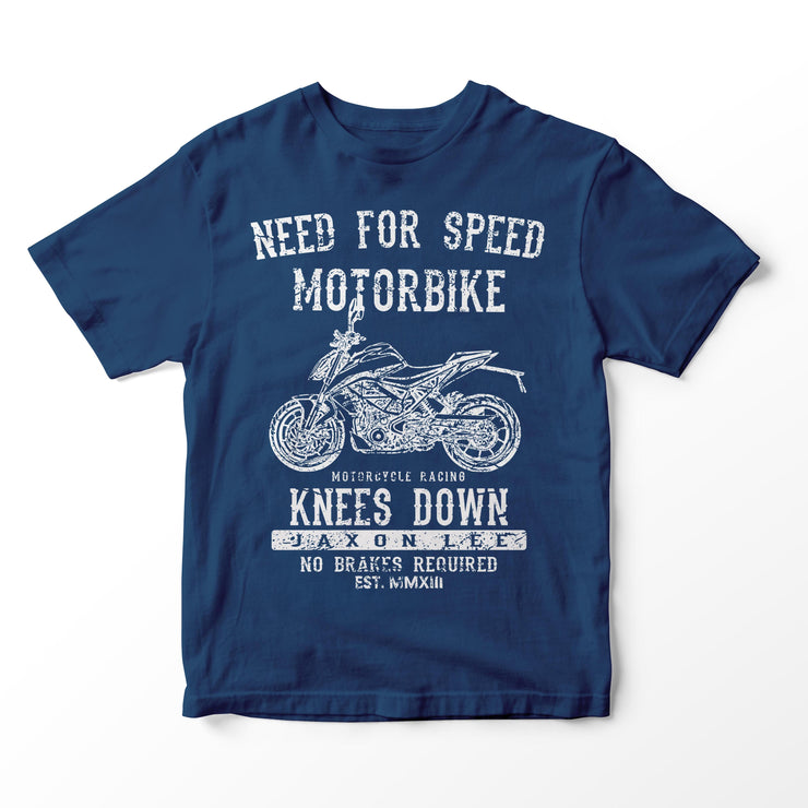 JL Speed Illustration for a KTM 390 Duke Motorbike fan T-shirt