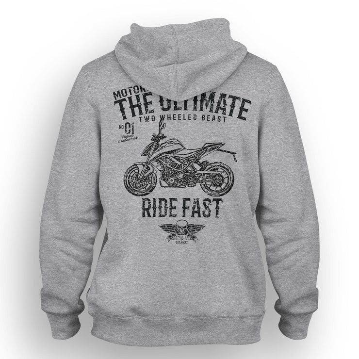 JL Ultimate Art Hood aimed at fans of KTM 390 Duke Motorbike