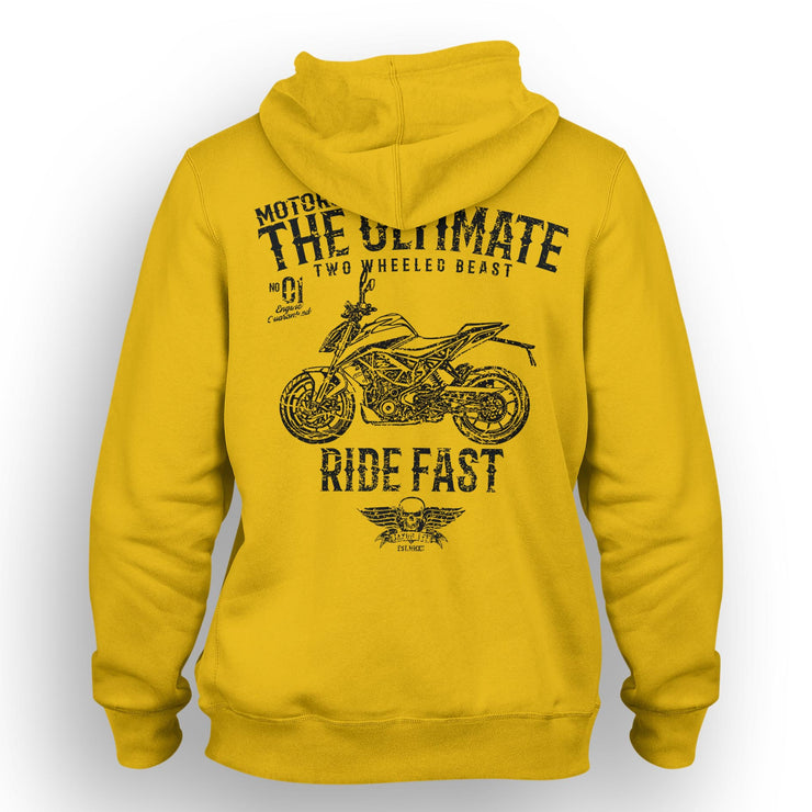 JL Ultimate Art Hood aimed at fans of KTM 390 Duke Motorbike