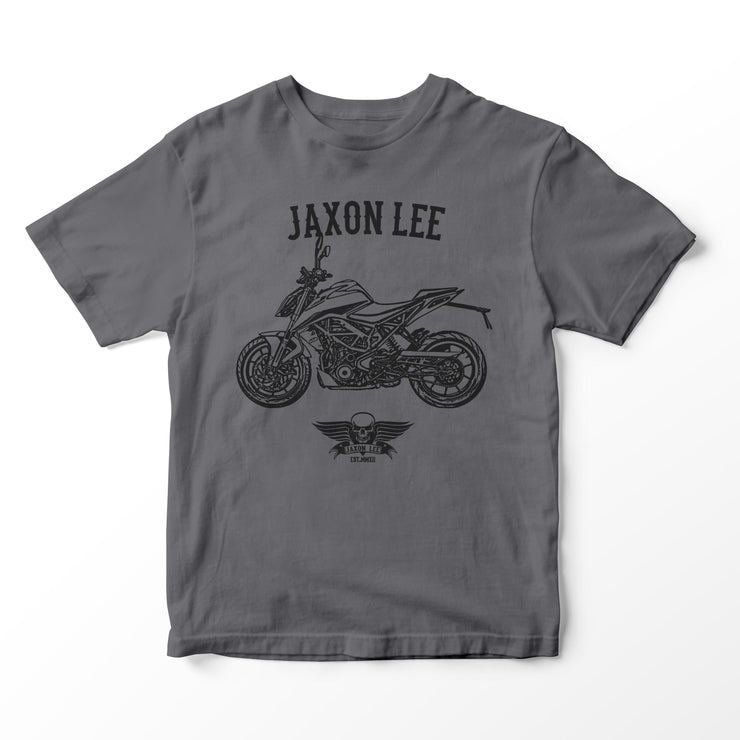 JL Basic Illustration for a KTM 390 Duke Motorbike fan T-shirt