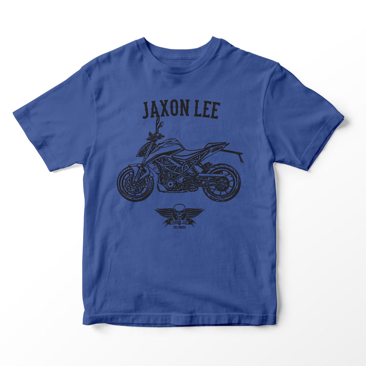 JL Basic Illustration for a KTM 390 Duke Motorbike fan T-shirt