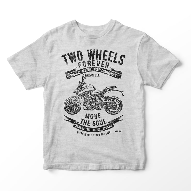 JL Soul Illustration for a KTM 390 Duke Motorbike fan T-shirt
