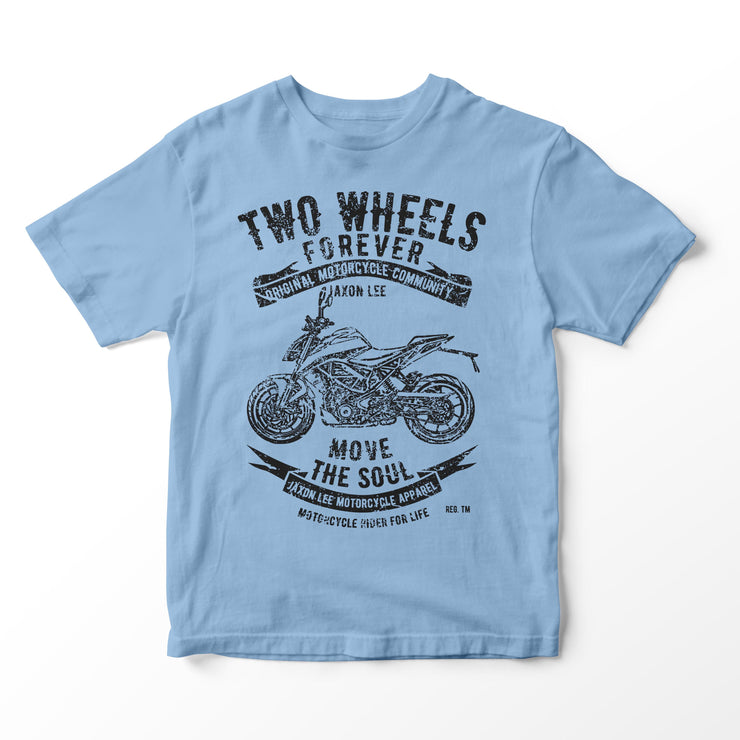 JL Soul Illustration for a KTM 390 Duke Motorbike fan T-shirt