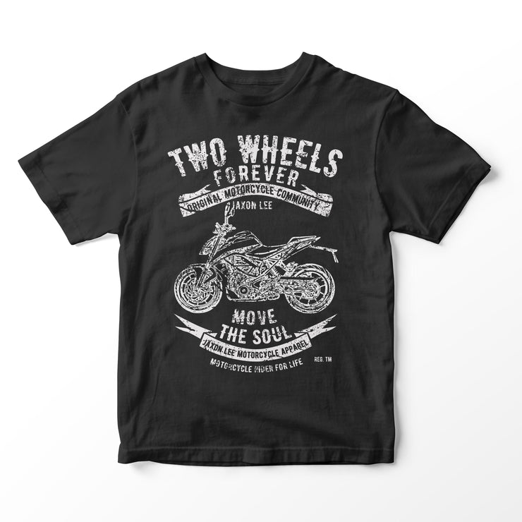 JL Soul Illustration for a KTM 390 Duke Motorbike fan T-shirt