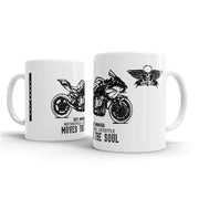 JL Illustration For A Kawasaki Ninja H2R Motorbike Fan – Gift Mug