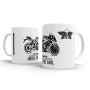 JL Illustration For A Kawasaki Ninja ZX10R KRT Motorbike Fan – Gift Mug