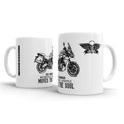 JL Illustration For A Kawasaki Versys 650 LT Motorbike Fan – Gift Mug