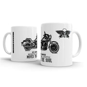 JL Illustration For A Kawasaki Vulcan 900 Motorbike Fan – Gift Mug
