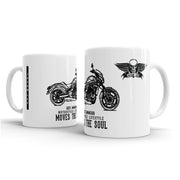 JL Illustration For A Kawasaki Vulcan S Cafe Motorbike Fan – Gift Mug