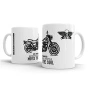 JL Illustration For A Kawasaki W800 Motorbike Fan – Gift Mug