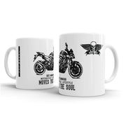JL Illustration For A Kawasaki Z750 Motorbike Fan – Gift Mug