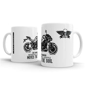 JL Illustration For A Kawasaki Z900 Motorbike Fan – Gift Mug