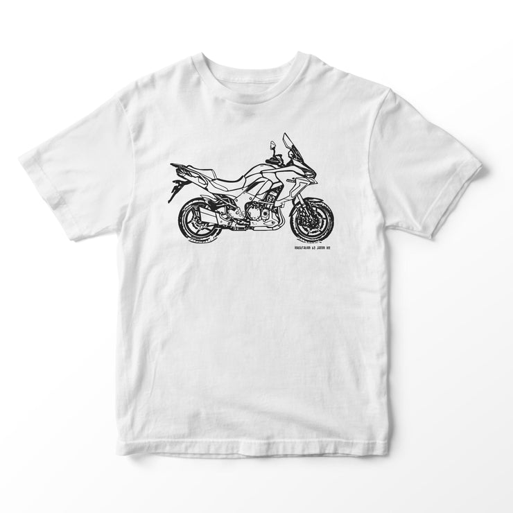 JL Illustration For A Kawasaki Versys 1000 2019 Motorbike Fan T-shirt