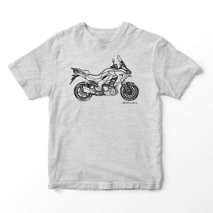 JL Illustration For A Kawasaki Versys 1000 2019 Motorbike Fan T-shirt