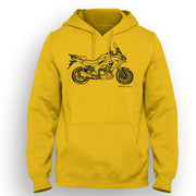 JL Illustration For A Kawasaki Versys 1000 2019 Motorbike Fan Hoodie